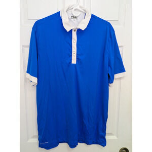 Ping Men's Golf Polo Sensor Cool Shirt Blue Large